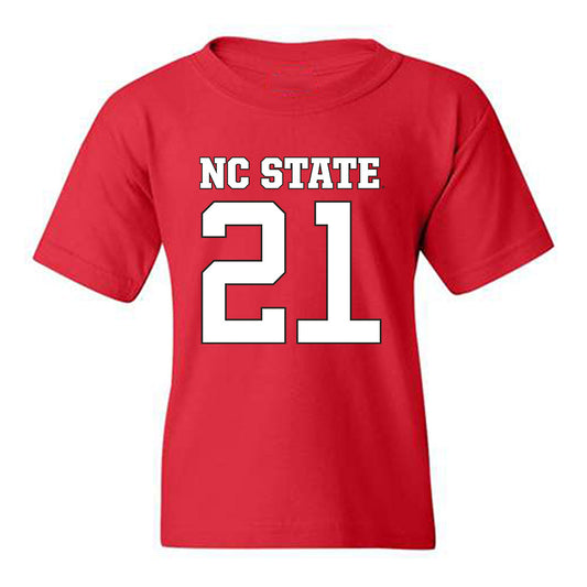 NC State - NCAA Football : Markel Aguirre - Replica Shersey Youth T-Shirt-0