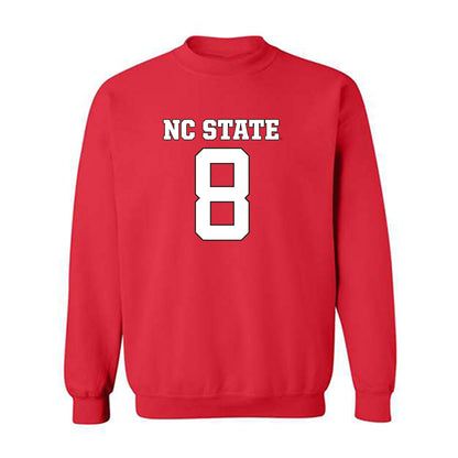 NC State - NCAA Football : Keenan Jackson - Replica Shersey Crewneck Sweatshirt-0