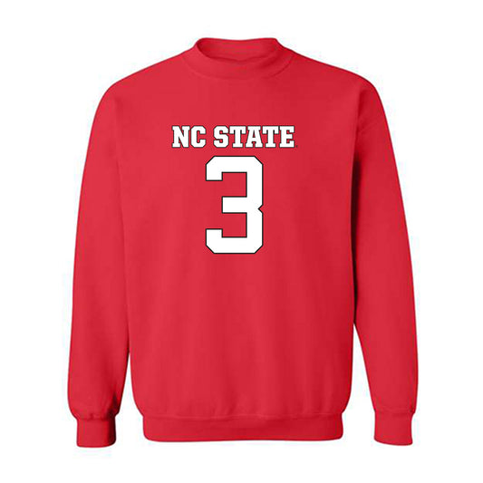 NC State - NCAA Football : Tristan Teasdell - Replica Shersey Crewneck Sweatshirt-0
