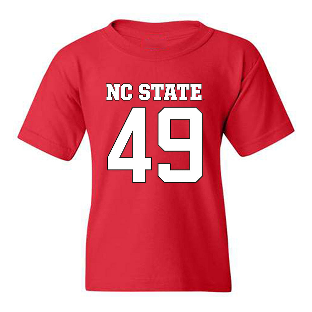 NC State - NCAA Football : Jailun Hampton - Replica Shersey Youth T-Shirt-0