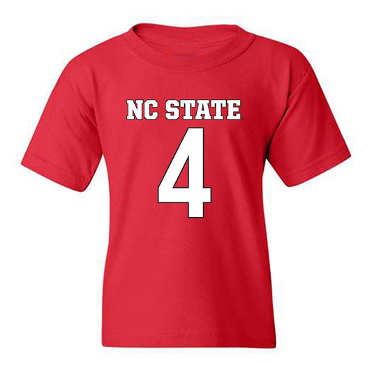 NC State - NCAA Football : Jayden Scott - Replica Shersey Youth T-Shirt-0
