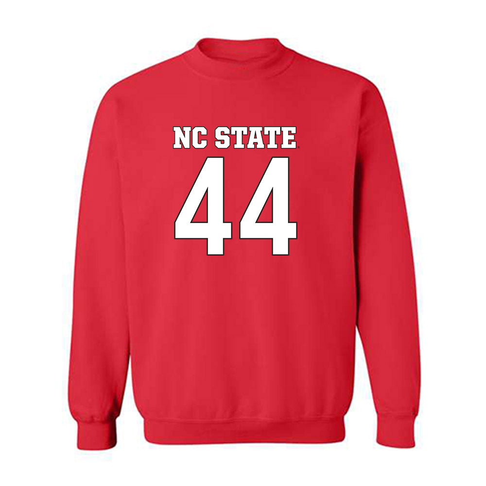 NC State - NCAA Football : Jordan Moreta - Replica Shersey Crewneck Sweatshirt-0
