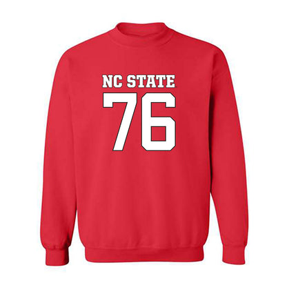 NC State - NCAA Football : Michael Gibbs - Replica Shersey Crewneck Sweatshirt-0