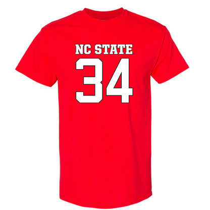 NC State - NCAA Football : Noah Moss - Replica Shersey T-Shirt-0
