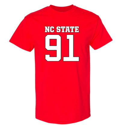 NC State - NCAA Football : Nick Konieczynski - T-Shirt