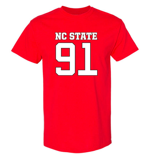 NC State - NCAA Football : Nick Konieczynski - T-Shirt