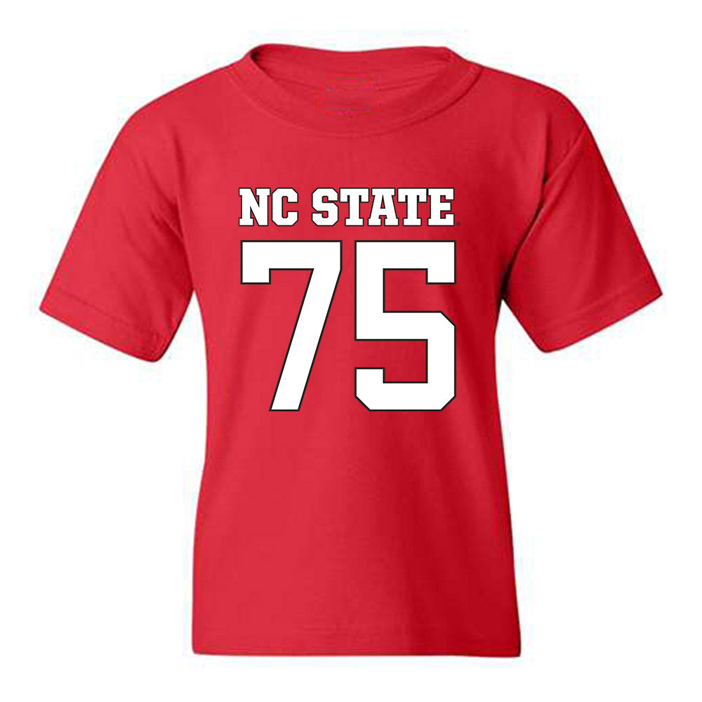 NC State - NCAA Football : Tre Aiken - Replica Shersey Youth T-Shirt-0