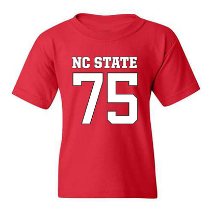 NC State - NCAA Football : Tre Aiken - Replica Shersey Youth T-Shirt-0