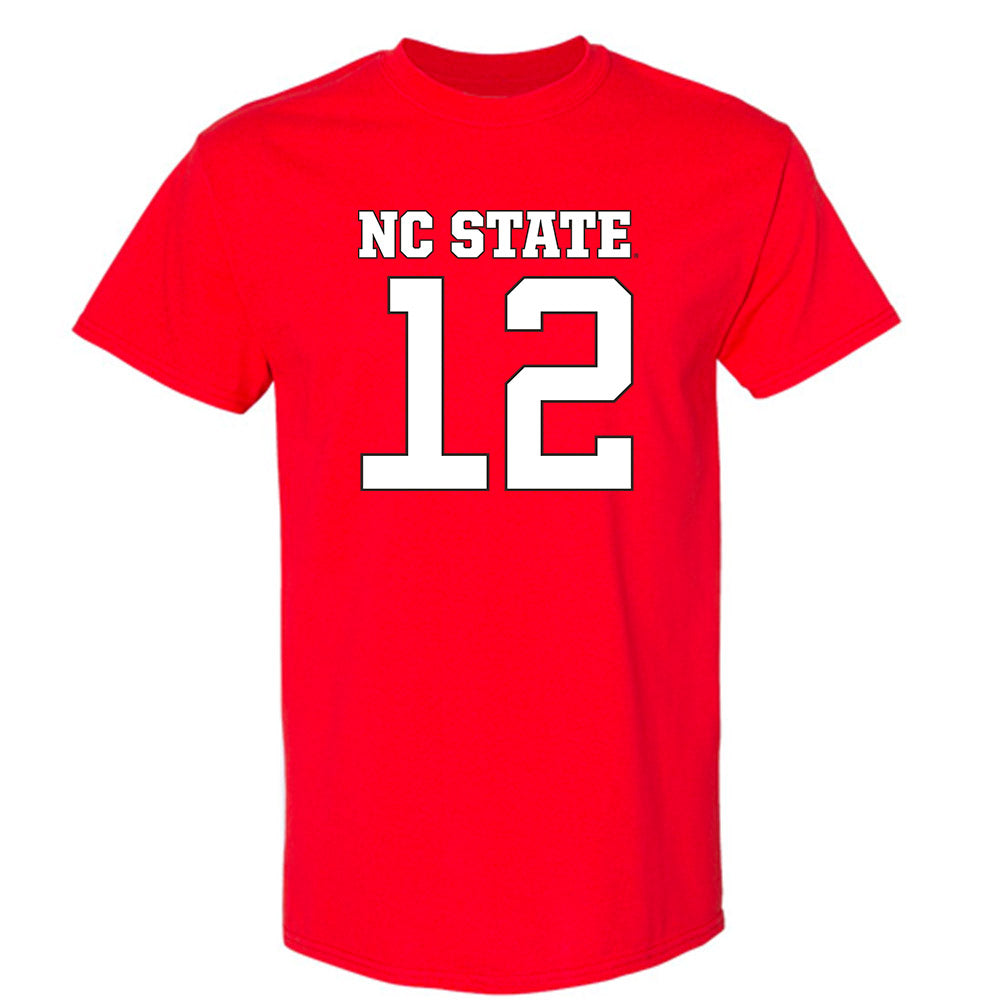 NC State - NCAA Football : teddy hoffmann - Replica Shersey T-Shirt-0