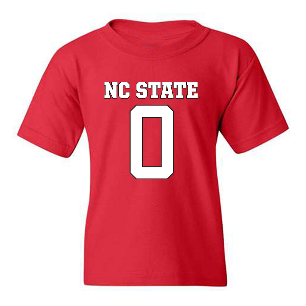 NC State - NCAA Football : Raul Aguirre JR - Replica Shersey Youth T-Shirt-0
