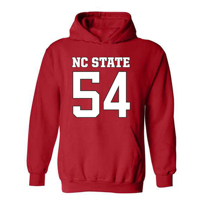 NC State - NCAA Football : Teague Andersen - Replica Shersey Hooded Sweatshirt-0