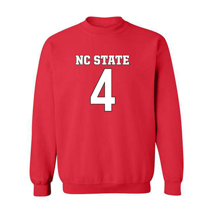 NC State - NCAA Football : Jayden Scott - Replica Shersey Crewneck Sweatshirt-0