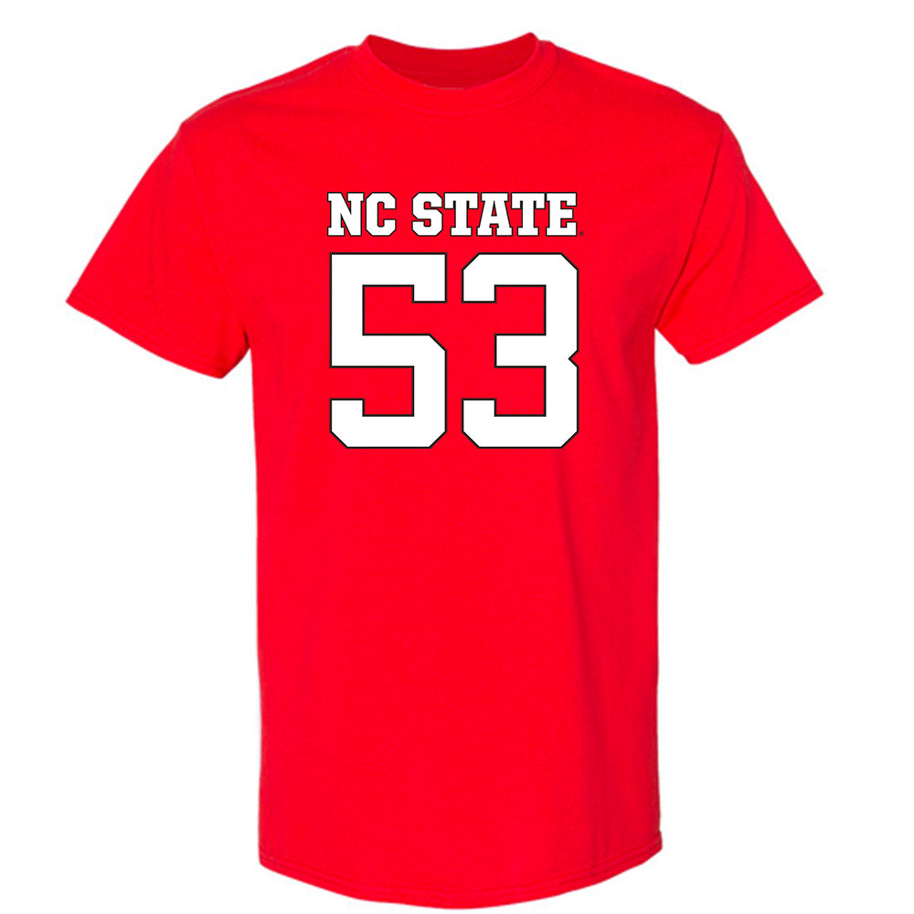 NC State - NCAA Football : Joshua Warren - Replica Shersey T-Shirt-0