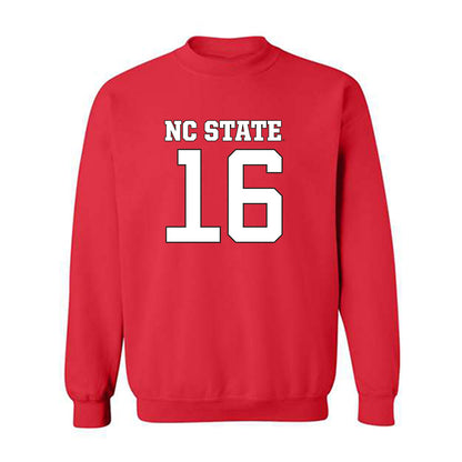 NC State - NCAA Football : King Mack - Replica Shersey Crewneck Sweatshirt-0
