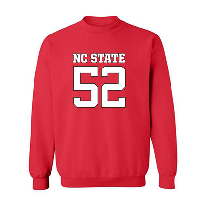 NC State - NCAA Football : David Collins - Replica Shersey Crewneck Sweatshirt-0