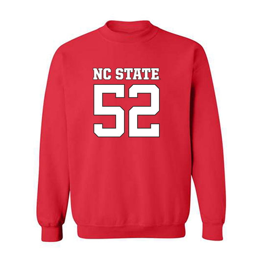 NC State - NCAA Football : David Collins - Replica Shersey Crewneck Sweatshirt-0