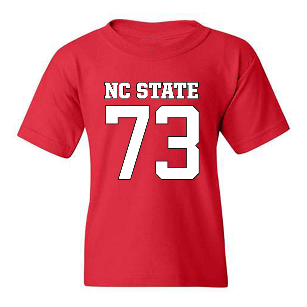 NC State - NCAA Football : Brady Sakowitz - Replica Shersey Youth T-Shirt-0