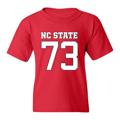NC State - NCAA Football : Brady Sakowitz - Replica Shersey Youth T-Shirt-0