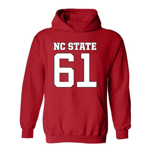 NC State - NCAA Football : Tyler West - Replica Shersey Hooded Sweatshirt