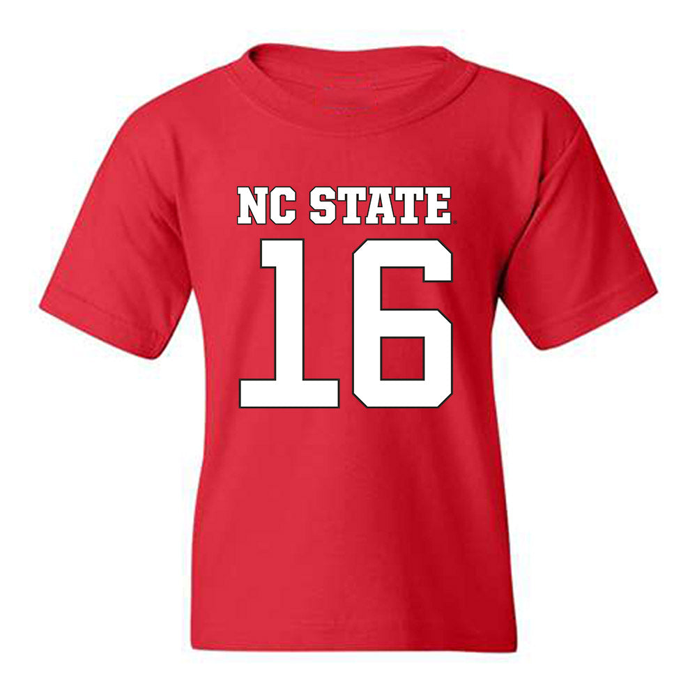 NC State - NCAA Football : King Mack - Replica Shersey Youth T-Shirt-0