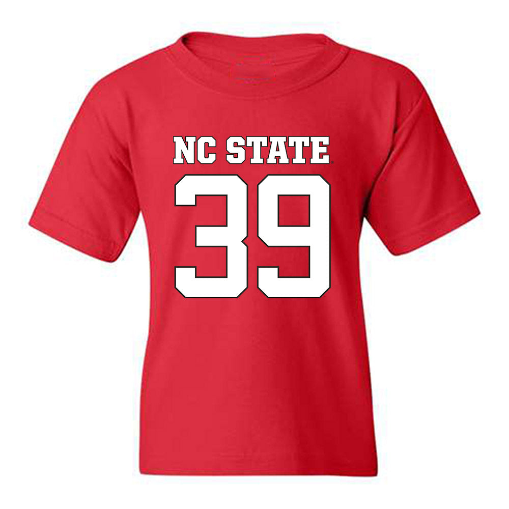 NC State - NCAA Football : Tristan Clapp - Replica Shersey Youth T-Shirt-0