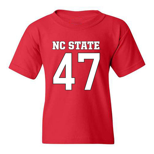 NC State - NCAA Football : Adrian Farrow - Replica Shersey Youth T-Shirt-0