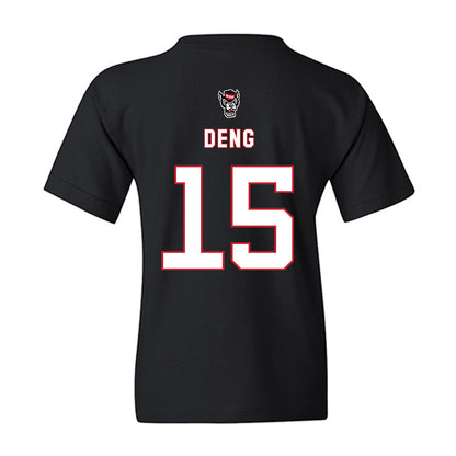 NC State - NCAA Men's Basketball : Jerry Deng - Replica Shersey Youth T-Shirt-1