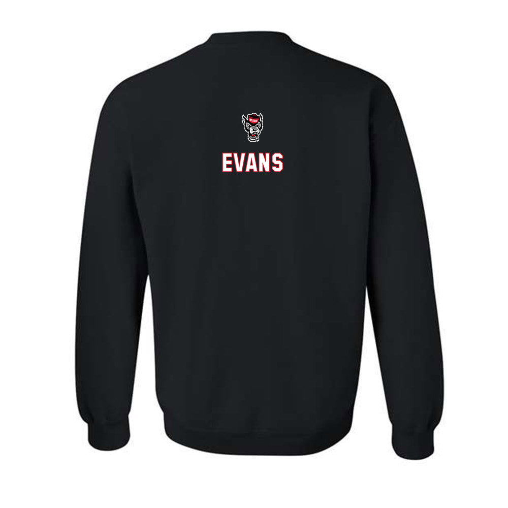 NC State - NCAA Men's Basketball : Kyle Evans - Replica Shersey Crewneck Sweatshirt-1
