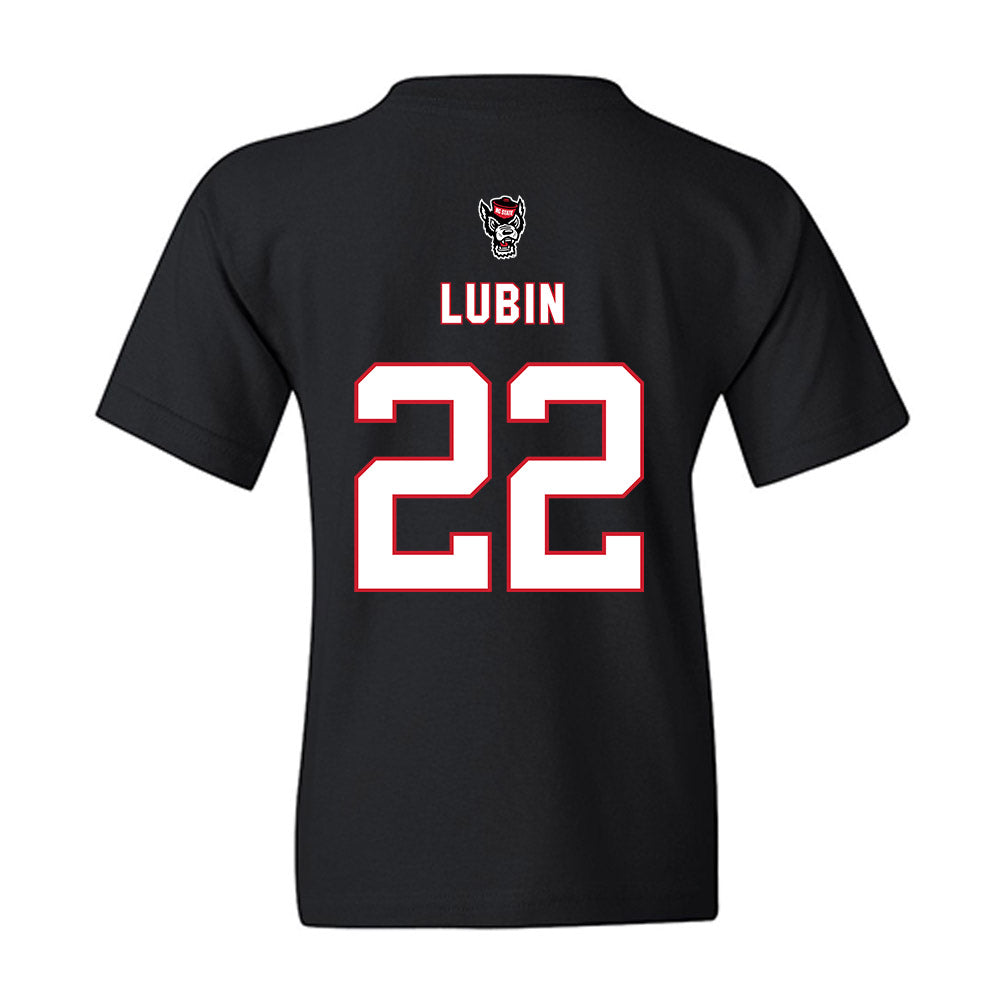 NC State - NCAA Men's Basketball : Ven-Allen Lubin - Replica Shersey Youth T-Shirt-1