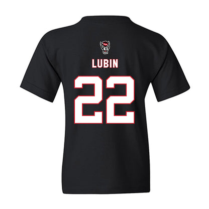 NC State - NCAA Men's Basketball : Ven-Allen Lubin - Replica Shersey Youth T-Shirt-1