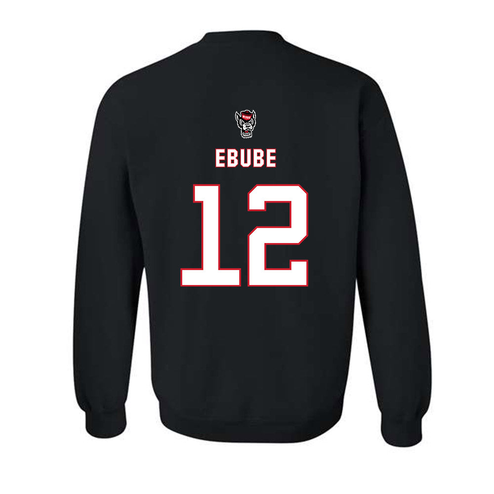 NC State - NCAA Men's Basketball : Scottie Ebube - Replica Shersey Crewneck Sweatshirt-1