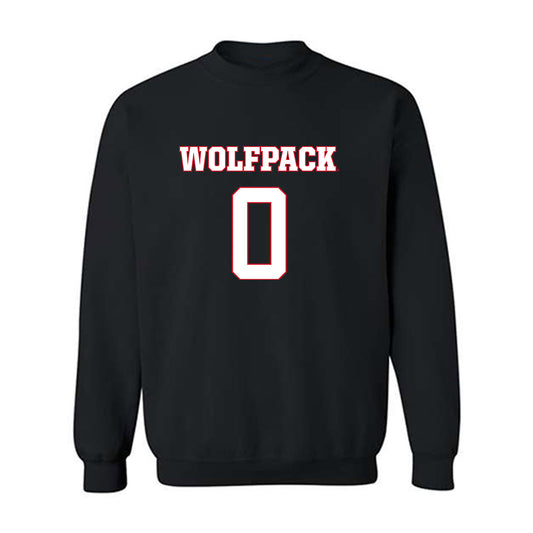 NC State - NCAA Men's Basketball : Preston Edmead - Replica Shersey Crewneck Sweatshirt-0