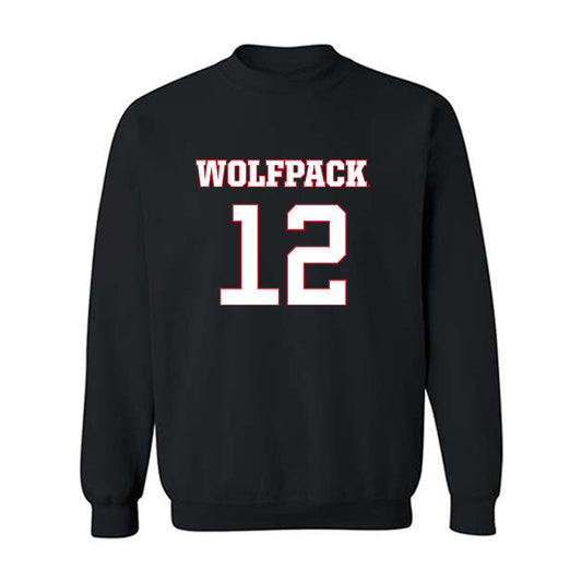 NC State - NCAA Men's Basketball : Scottie Ebube - Replica Shersey Crewneck Sweatshirt-0