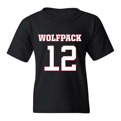 NC State - NCAA Men's Basketball : Scottie Ebube - Replica Shersey Youth T-Shirt-0