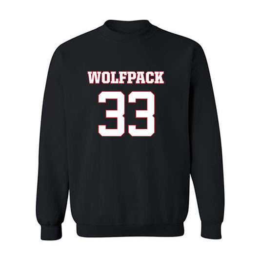NC State - NCAA Men's Basketball : Zymicah Wilkins - Replica Shersey Crewneck Sweatshirt-0