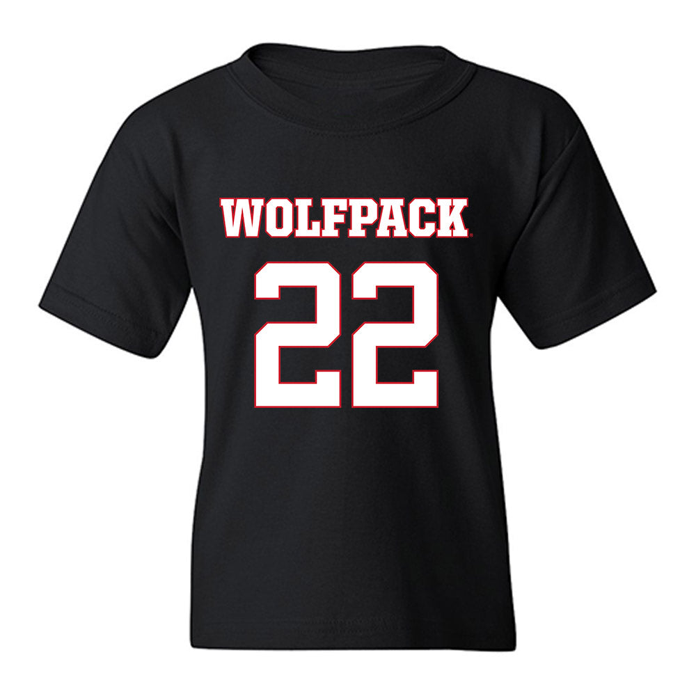 NC State - NCAA Men's Basketball : Ven-Allen Lubin - Replica Shersey Youth T-Shirt-0