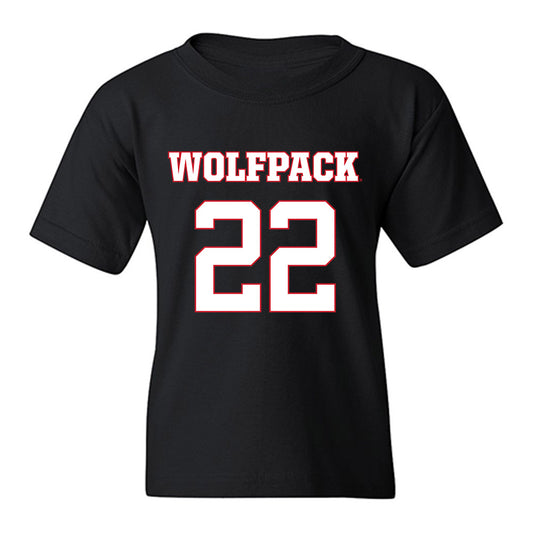 NC State - NCAA Men's Basketball : Ven-Allen Lubin - Replica Shersey Youth T-Shirt-0