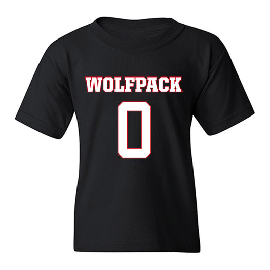 NC State - NCAA Men's Basketball : Preston Edmead - Replica Shersey Youth T-Shirt-0