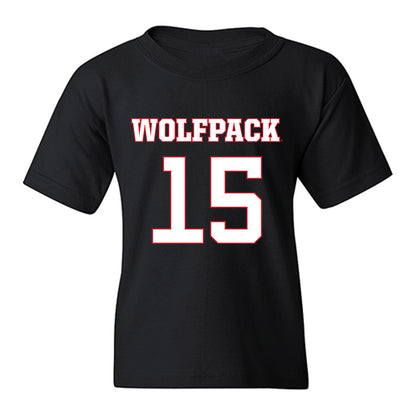 NC State - NCAA Men's Basketball : Jerry Deng - Replica Shersey Youth T-Shirt-0