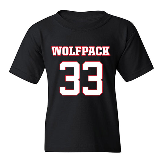 NC State - NCAA Men's Basketball : Zymicah Wilkins - Replica Shersey Youth T-Shirt-0