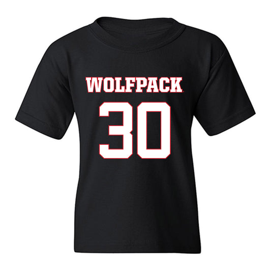 NC State - NCAA Men's Basketball : Sung Jin Lee - Replica Shersey Youth T-Shirt-0