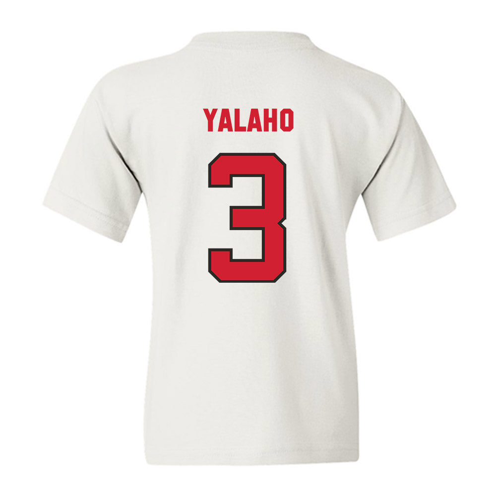 NC State - NCAA Men's Basketball : Eemeli Yalaho - Replica Shersey Youth T-Shirt-1