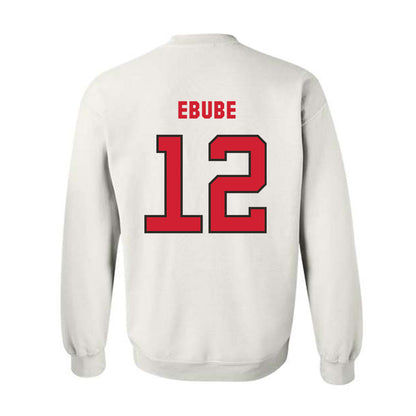 NC State - NCAA Men's Basketball : Scottie Ebube - Replica Shersey Crewneck Sweatshirt-1