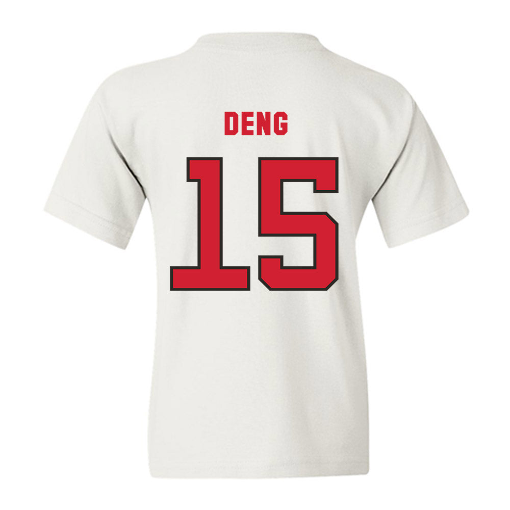 NC State - NCAA Men's Basketball : Jerry Deng - Replica Shersey Youth T-Shirt-1