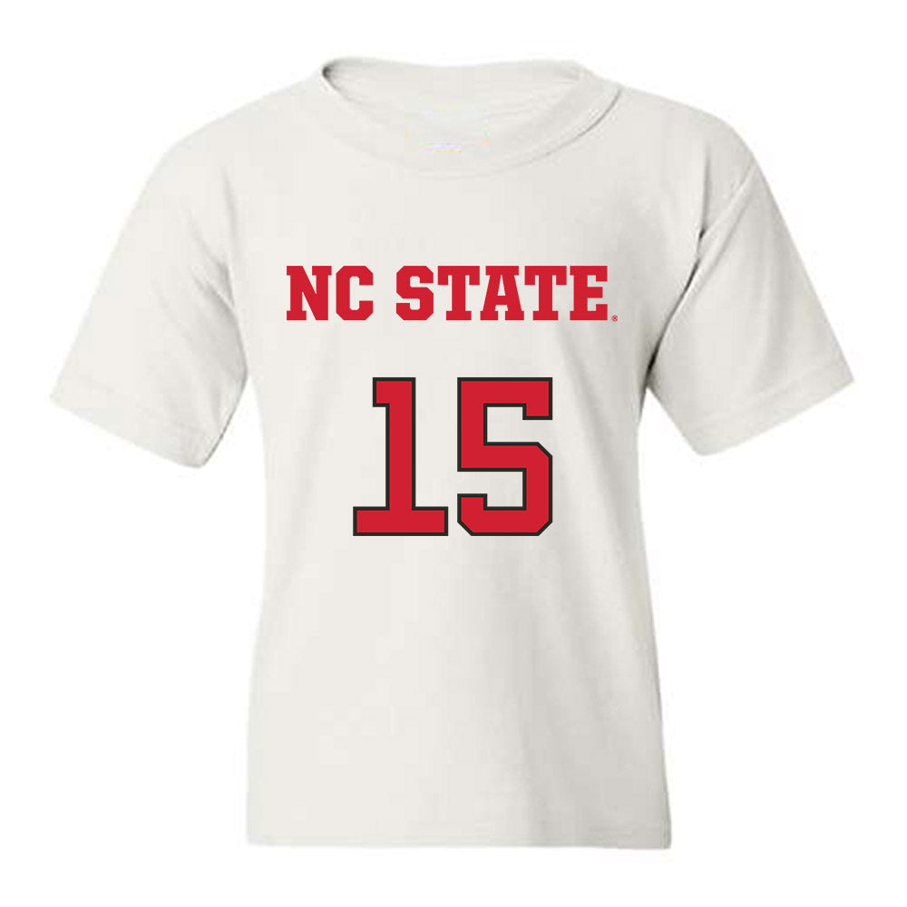 NC State - NCAA Men's Basketball : Jerry Deng - Replica Shersey Youth T-Shirt-0