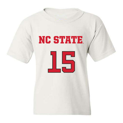 NC State - NCAA Men's Basketball : Jerry Deng - Replica Shersey Youth T-Shirt-0