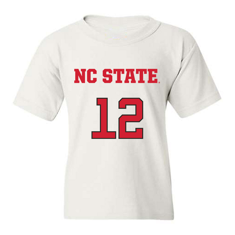 NC State - NCAA Men's Basketball : Scottie Ebube - Replica Shersey Youth T-Shirt-0
