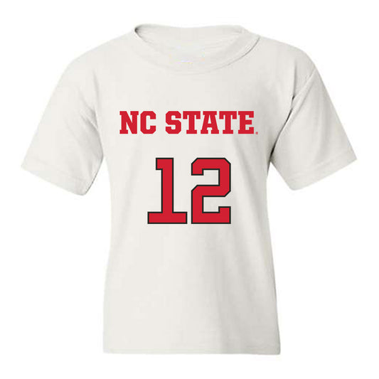 NC State - NCAA Men's Basketball : Scottie Ebube - Replica Shersey Youth T-Shirt-0