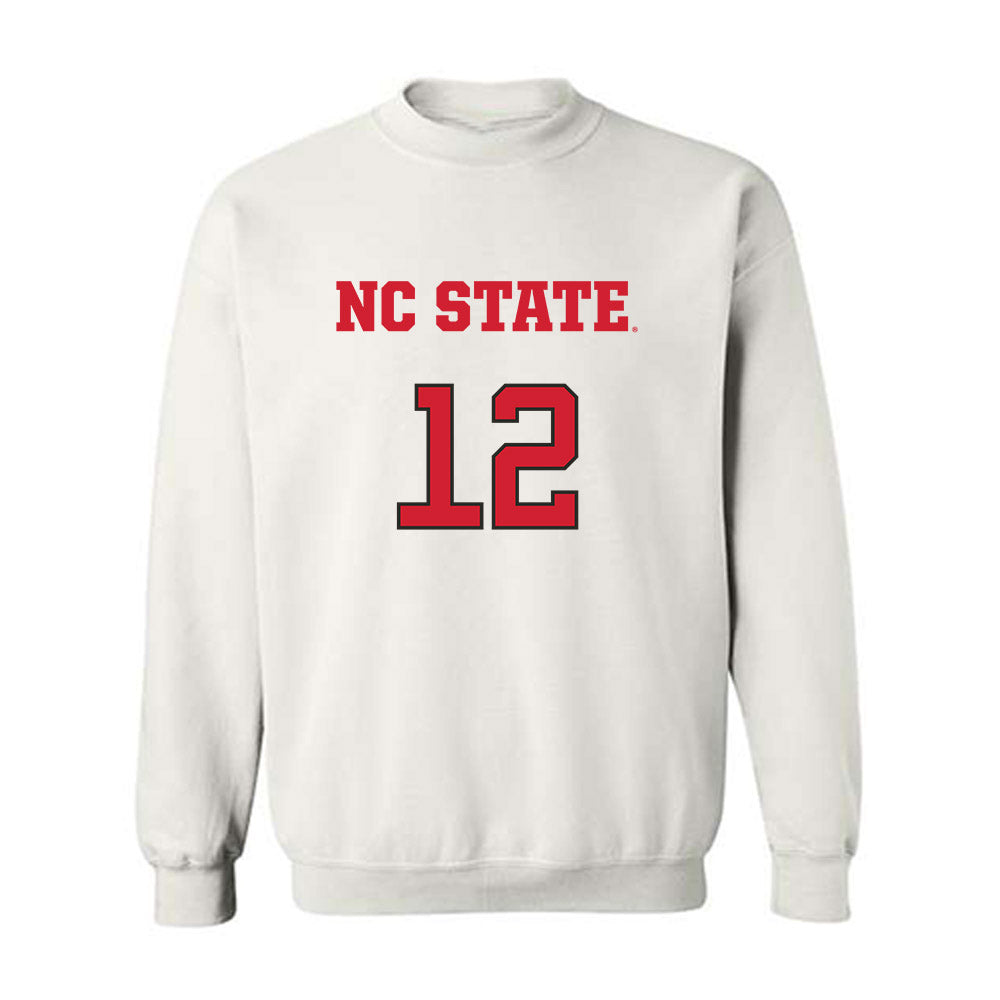 NC State - NCAA Men's Basketball : Scottie Ebube - Replica Shersey Crewneck Sweatshirt-0