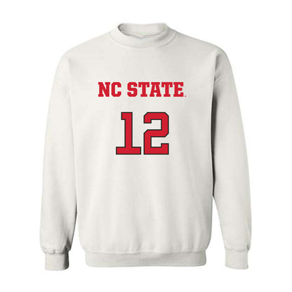 NC State - NCAA Men's Basketball : Scottie Ebube - Replica Shersey Crewneck Sweatshirt-0